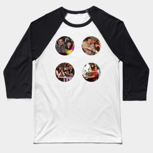 Nick and Jess Sticker Pack Baseball T-Shirt